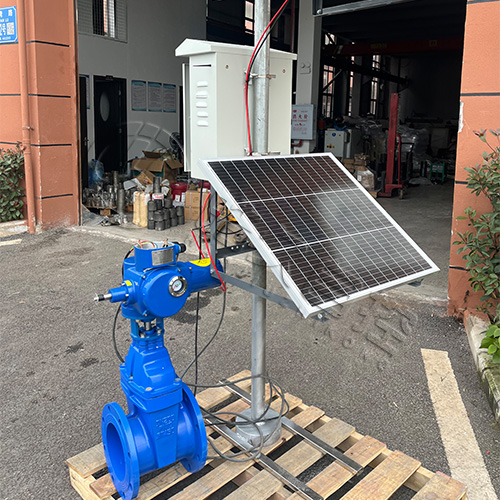 海门皓久 Z945X-16Q免布线太阳能电动闸阀 农业灌溉 支持远程智能控制